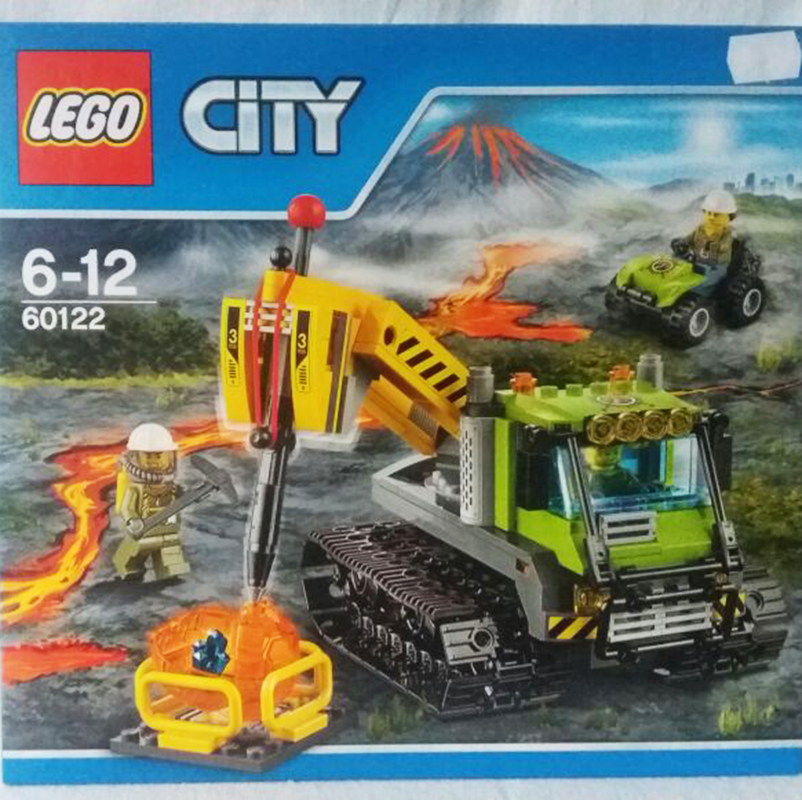Lego 60122 City Vulkan-Raupe