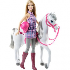 Barbie und Pferd