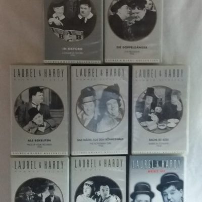 VHS,Laurel & Hardy-Sammlung