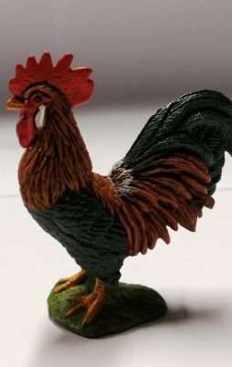 Schleich Hahn 13825 ohne Etikett!