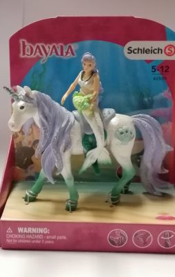 Schleich Meerjungfrau auf Unterwassereinhorn 42509 vorne