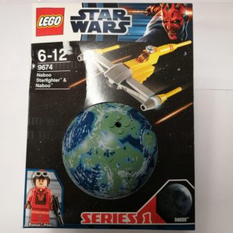 Lego Star Wars Naboo Starfighter & Naboo 9674 vorne