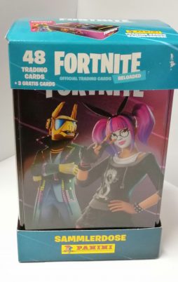 Fortnite TCG Reloaded Sammeldose vorne