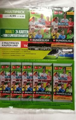 Match Attax Saison 2020/2021 Multipack vorne