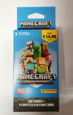 Minecraft TCG Blister vorne