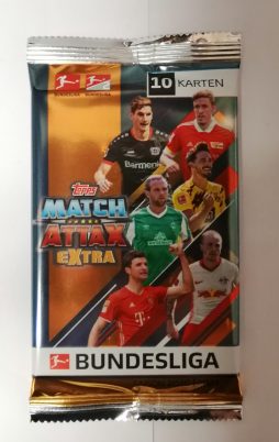 Match Attax Extra Saison 2020/2021 Booster vorne