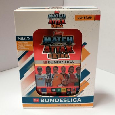 Match Attax Extra Bundesliga Saison 2020/2021 Mini Tin Rot vorne