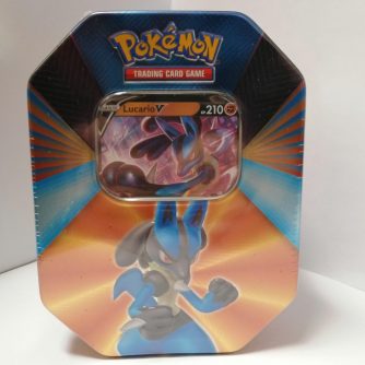 Pokémon Tin-Box Lucario vorne