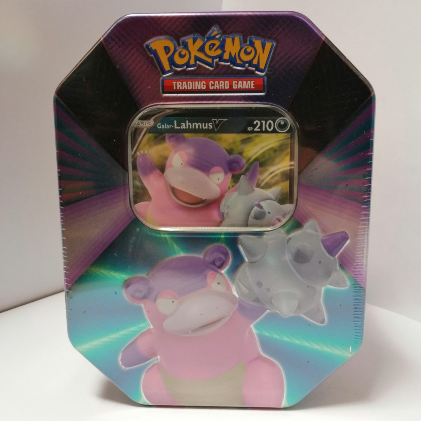 Pokémon Tin-Box Galar-Lahmus vorne