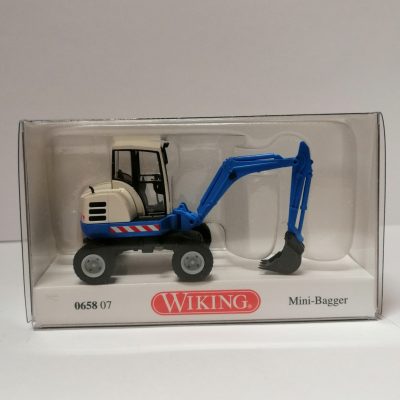 Wiking Mini-Bagger 065807 vorne