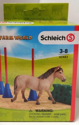 Schleich Pony Slalom 42483 vorne