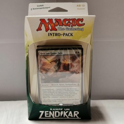 Magic: The Gathering Kampf um Zendikar: Ruf zu den Waffen Intro-Pack vorne