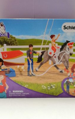 Schleich Horse Club Mias Voltigier-Reitset 42443 vorne