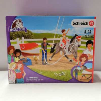 Schleich Horse Club Mias Voltigier-Reitset 42443 vorne