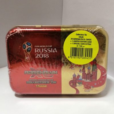 Adrenalyn XL FIFA WORLD CUP Russia 2018 Mini Tin vorne