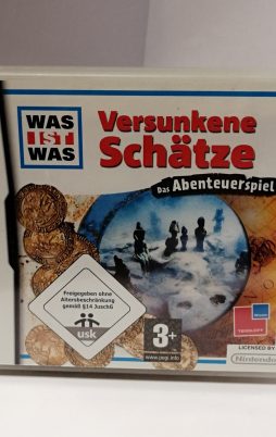 Nintendo DS: Was ist was: Versunkene Schätze - Das Abenteuerspiel Vorderseite