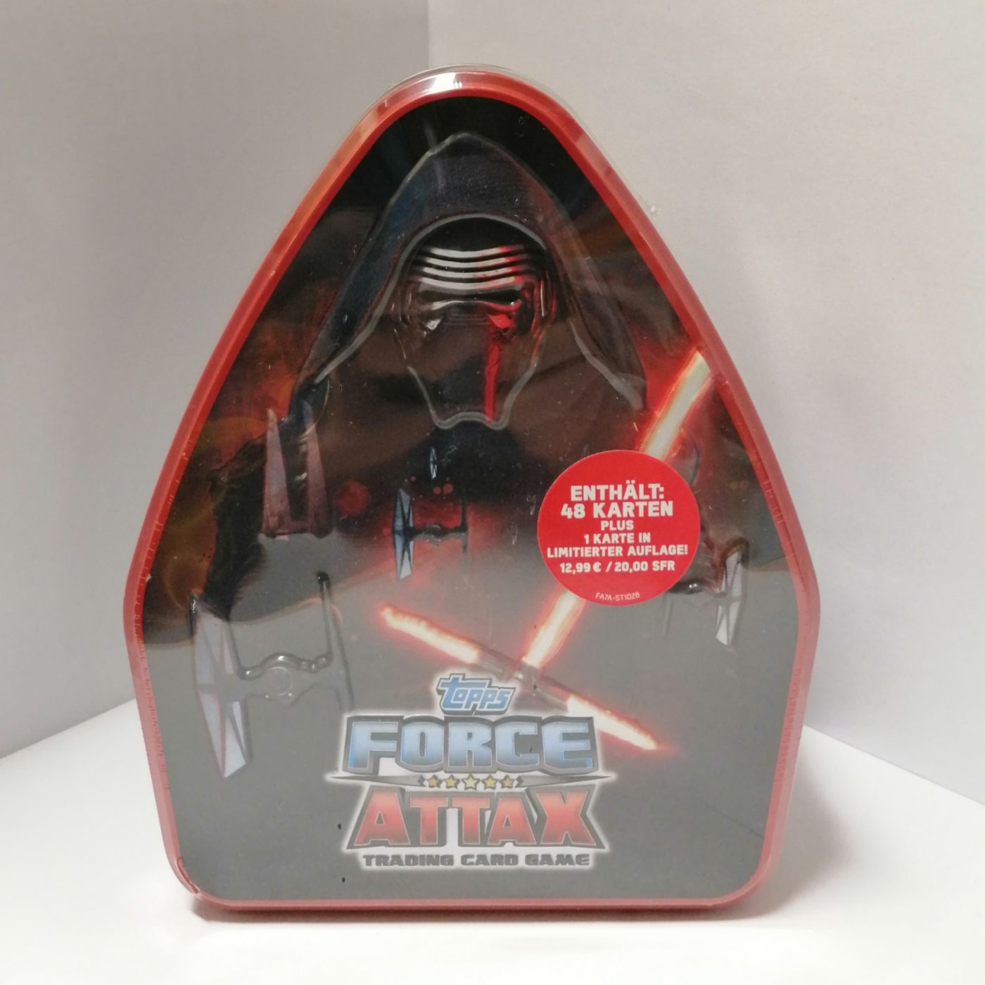 Force Attax Star Wars: Das Erwachen der Macht Kylo Ren Tin-Box vorne