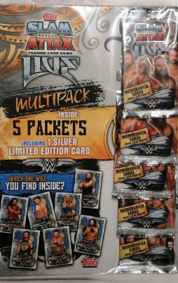 Slam Attax Live Multi-Pack vorne