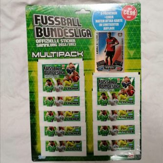 Fußball Bundesliga Offizielle Sticker 2012/2013 Multi-Pack vorne