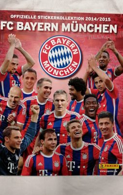 Panini FC Bayern München 2014/15 Sticker Album vorne