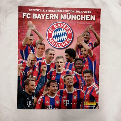 Panini FC Bayern München 2014/15 Sticker Album vorne