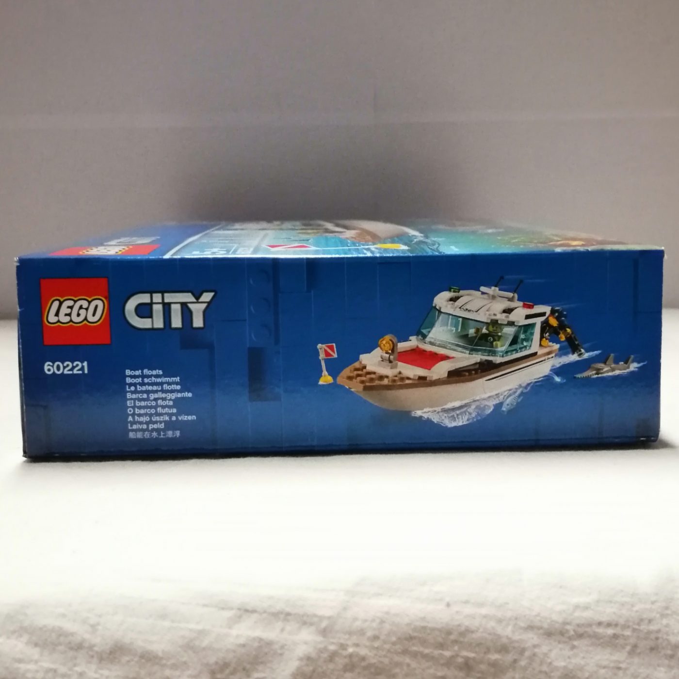 Lego City 60221 Tauchyacht links