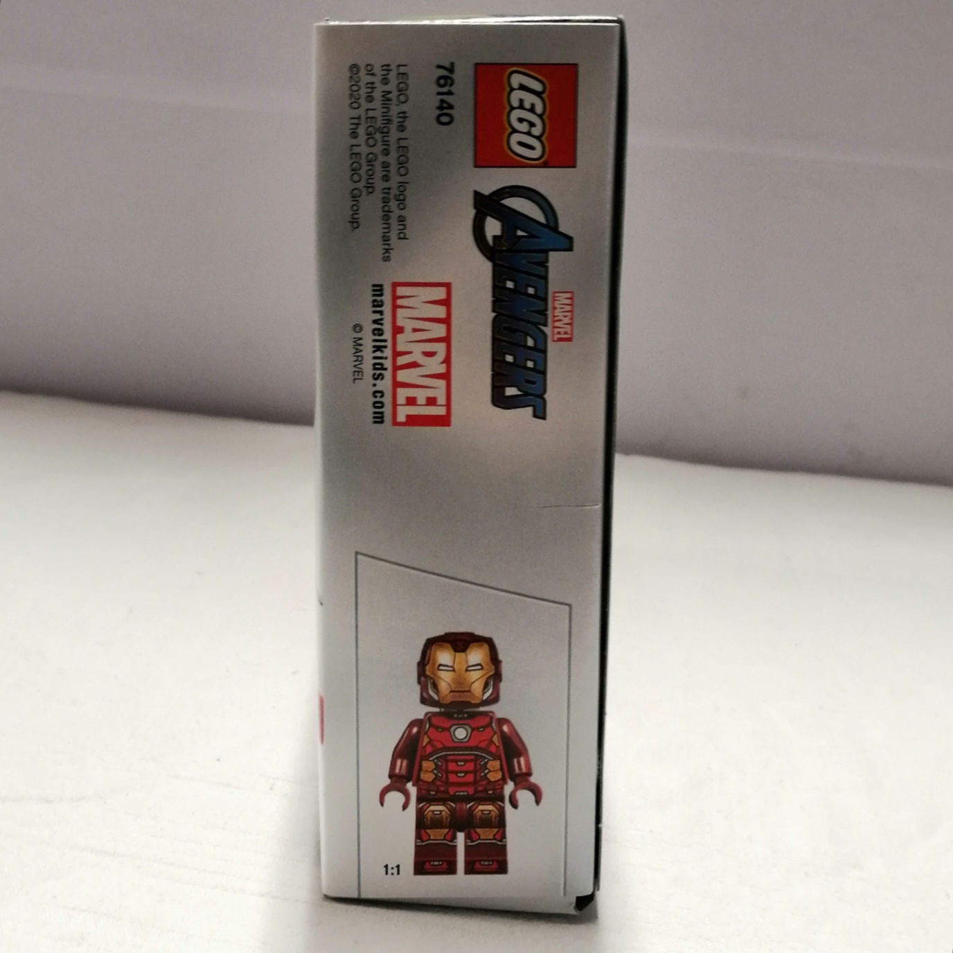 Lego Marvel 76140 Iron Man Mech oben