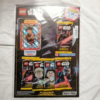 Lego Star Wars TCG Serie 1 Multipack "Hitziger Poe Dameron" vorne