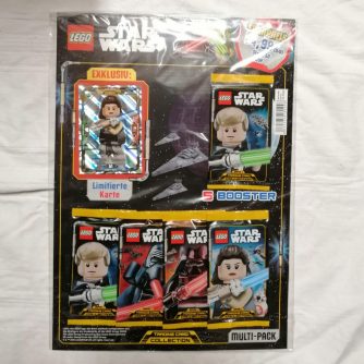 Lego Star Wars TCG Serie 1 Multipack "Mutige Rey" vorne