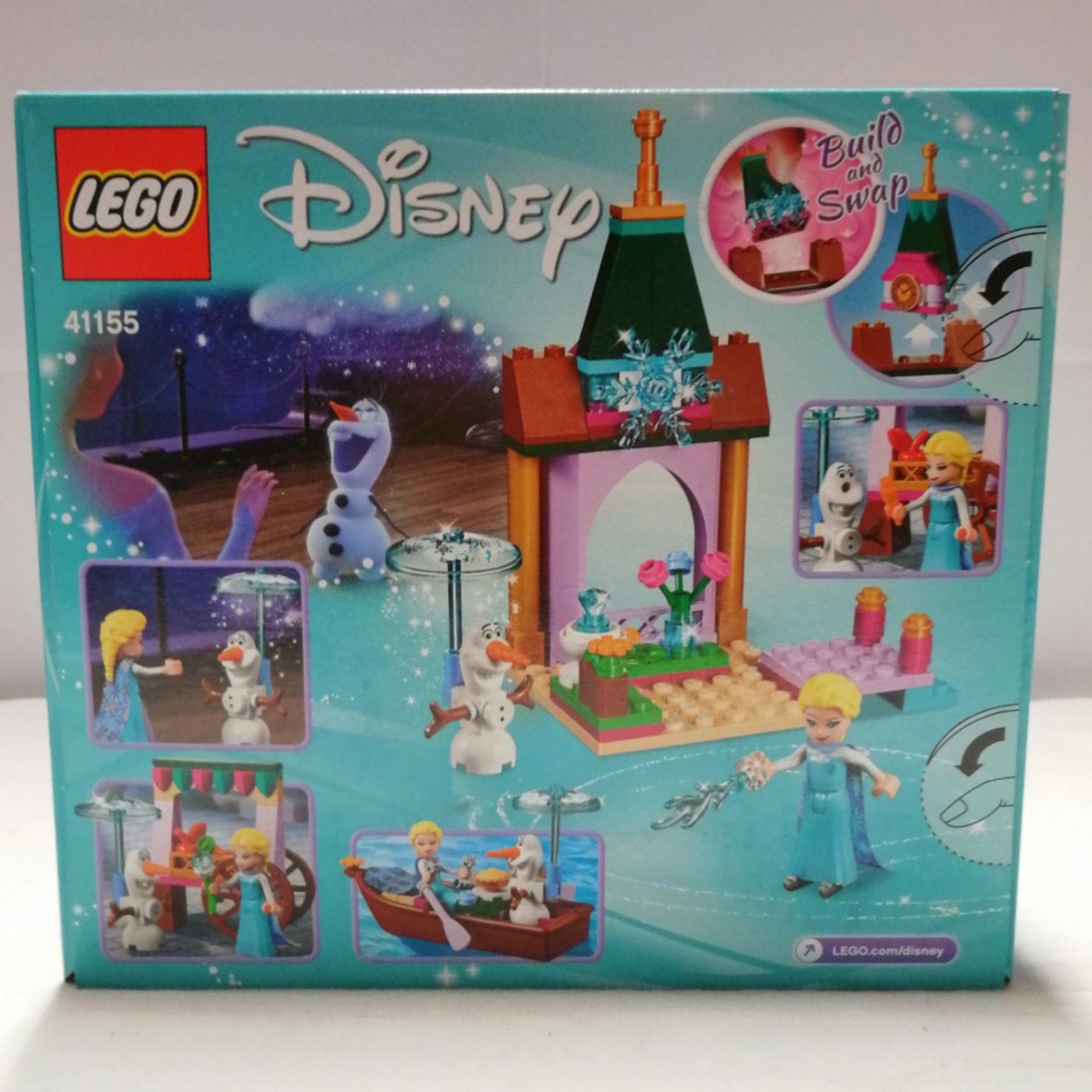 Lego Frozen 41155 Elsas Abenteuer auf dem Markt hinten