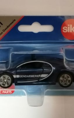 Siku Bugatti Chiron Gendarmerie 1541 vorne