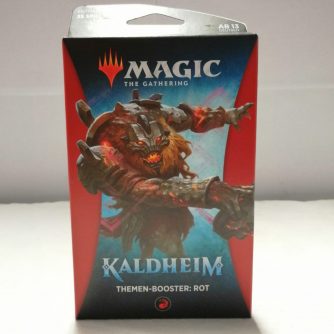 Magic: The Gathering Kaldheim: Themen-Booster: Rot DE vorne