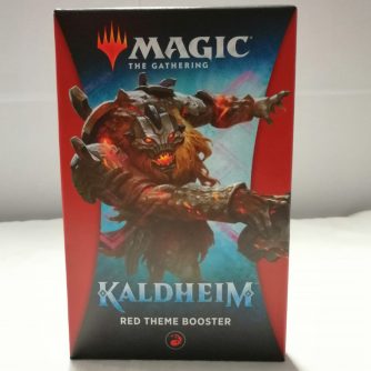 Magic: The Gathering Kaldheim: Themen-Booster: Rot ENG vorne