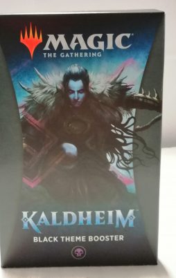Magic: The Gathering Kaldheim: Themen-Booster: Schwarz ENG vorne