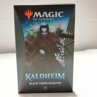 Magic: The Gathering Kaldheim: Themen-Booster: Schwarz ENG vorne