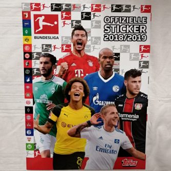 Topps Bundesliga 2018/2019 Sticker Album vorne