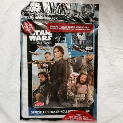 Topps Star Wars Rogue One Sticker Starterpack vorne