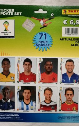 Panini Brasilien FIFA World Cup Brasilien 2014 Sticker Update Set vorne