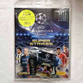 Panini UEFA Champions League 2009/2010 TCG Super Strikes Starter-Set vorne