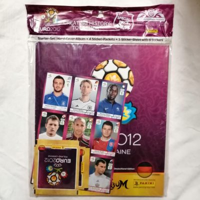 Panini UEFA Euro 2012 Poland-Ukraine Sticker Starter-Set vorne