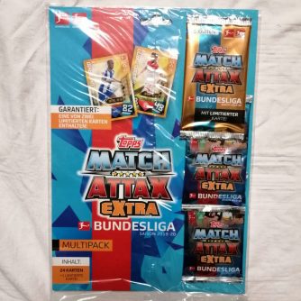 Topps Match Attax Extra Bundesliga Saison 2019-20 TCG Multi-Pack vorne