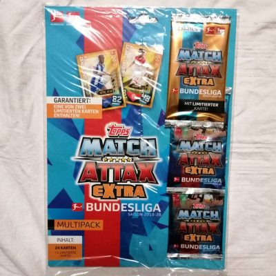 Topps Match Attax Extra Bundesliga Saison 2019-20 TCG Multi-Pack vorne