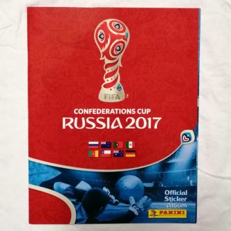 Panini FIFA Confederations Cup Russia 2017 Sticker Album vorne