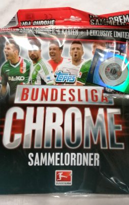 Topps Bundesliga Chrome TCG Starter-Pack vorne