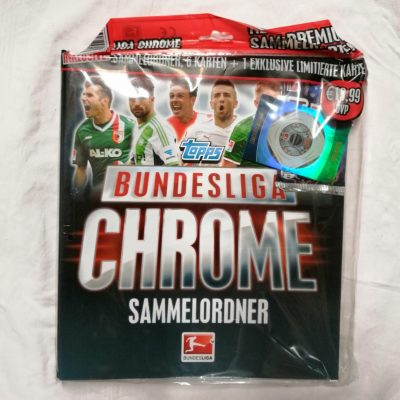Topps Bundesliga Chrome TCG Starter-Pack vorne