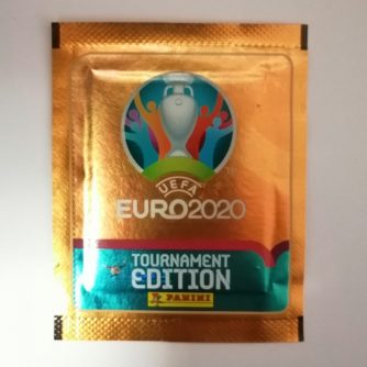 Panini UEFA Euro 2020 Tournament Edition Sticker Päckchen vorne
