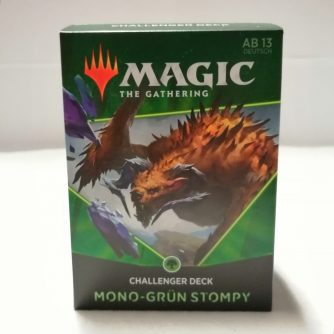 Magic: The Gathering Challenger Decks 2021: Mono-Grün Stompy vorne