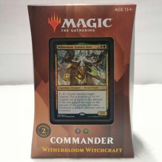 Magic: The Gathering Strixhaven: Commander: „Witherbloom Witchcraft" vorne