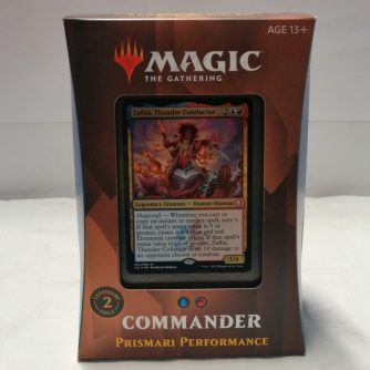 Magic: The Gathering Strixhaven: Commander: „Prismari Performance" vorne