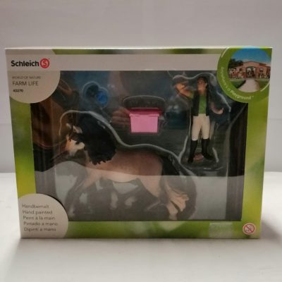 Schleich Pferdepflegeset Andalusier 42270 vorne